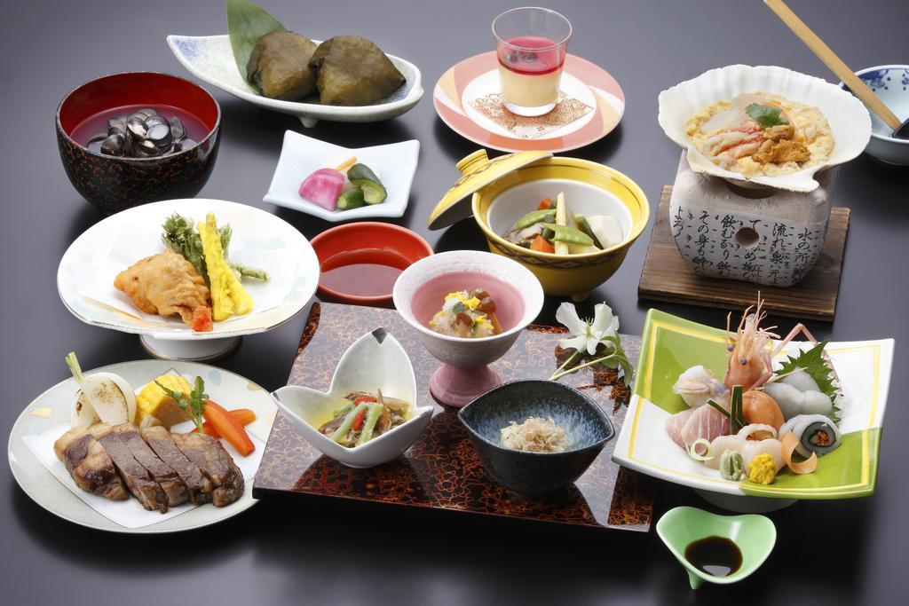 Hoshino Yado Hakuchoza Hotel Hirosaki Bagian luar foto